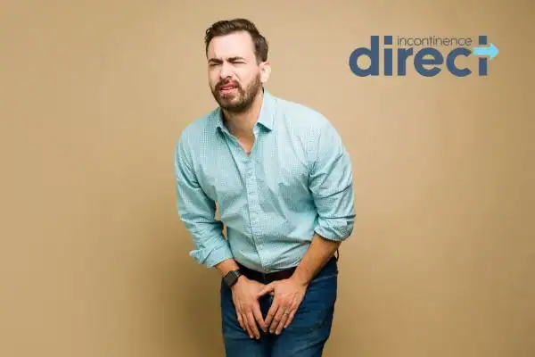 Image of a middle aged man suffering with urge incontinence Gloucester